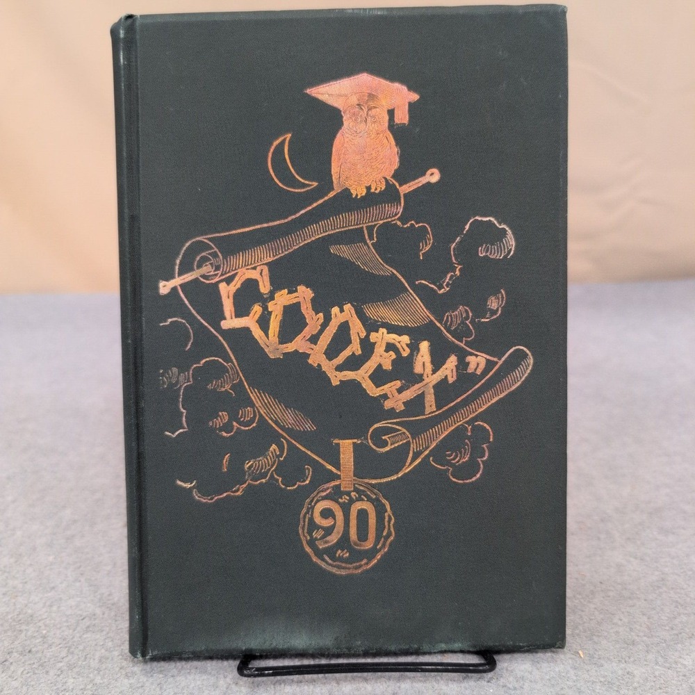 1889 Beloit College Codex Yearbook Wisconsin History Antique Hardcover Book